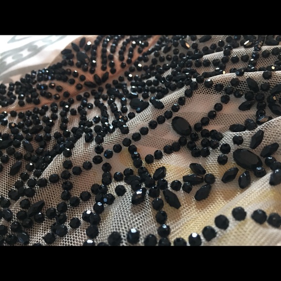 Two Piece Halter Prom Dress - Picture 3 of 6